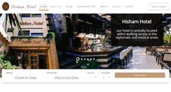 Desktop Screenshot of hishamhotel.com.jo